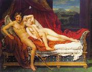 Jacques-Louis David Cupid and Psyche Sweden oil painting reproduction